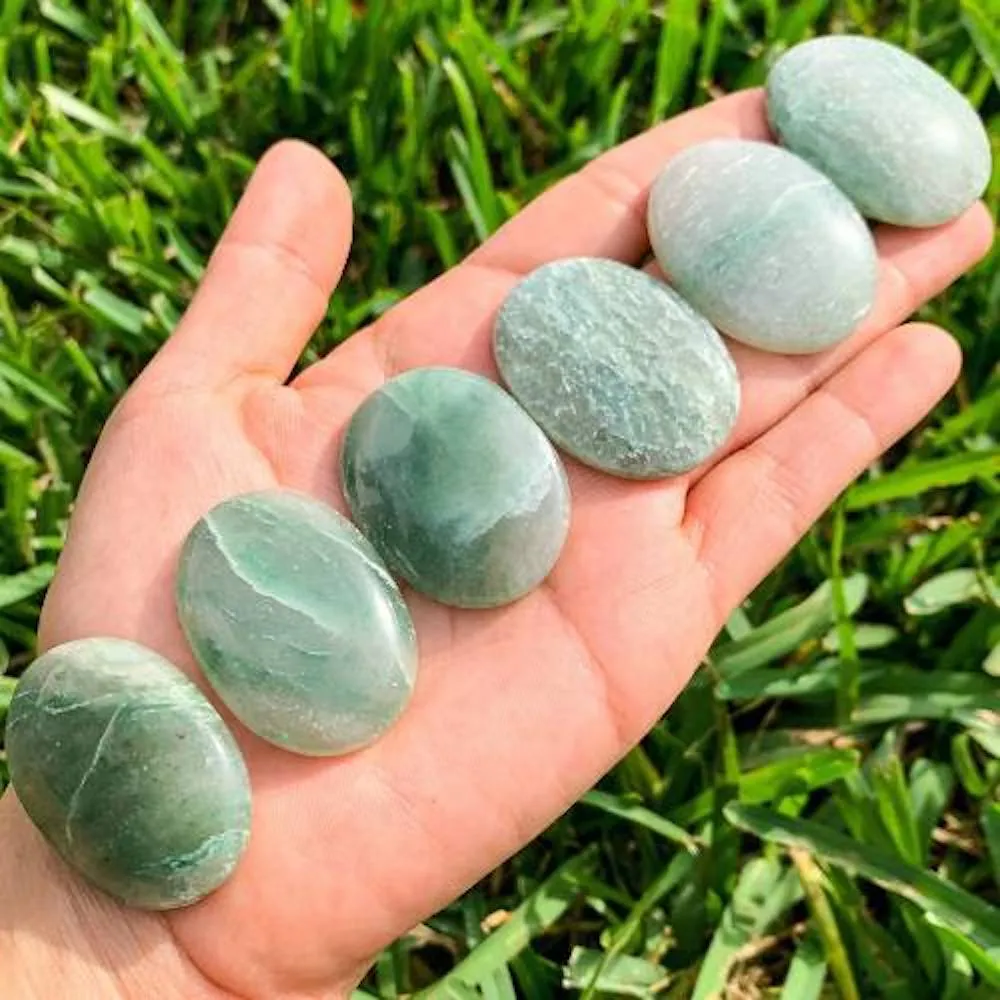 Natural Gemstone Palm Stone