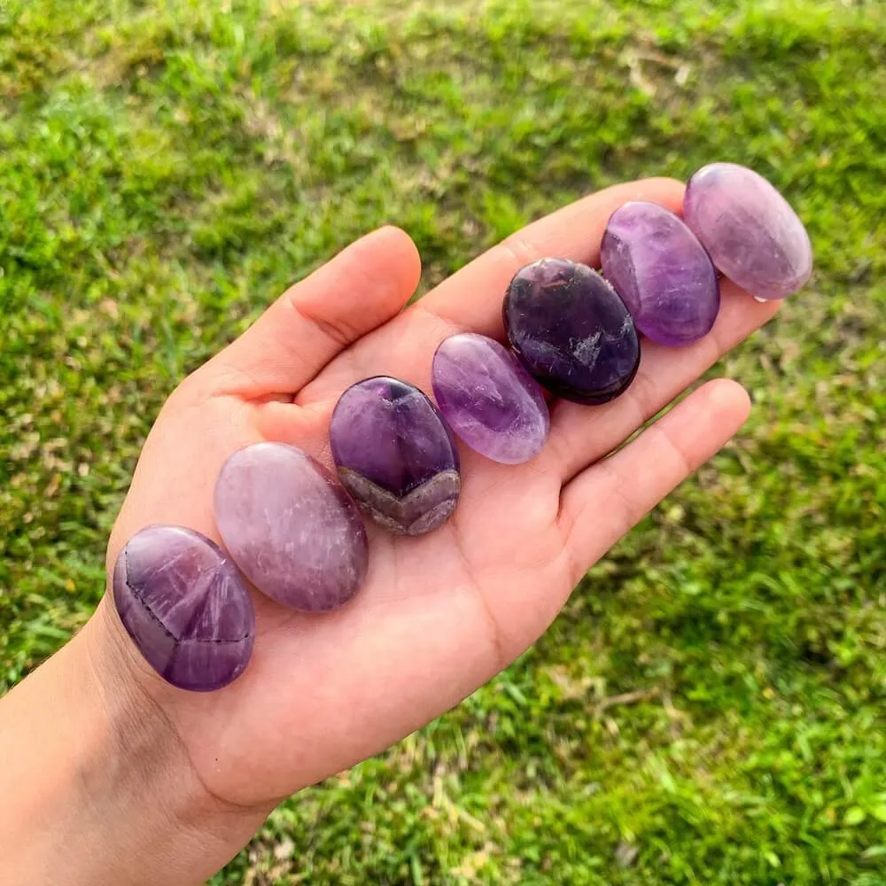 Natural Gemstone Palm Stone