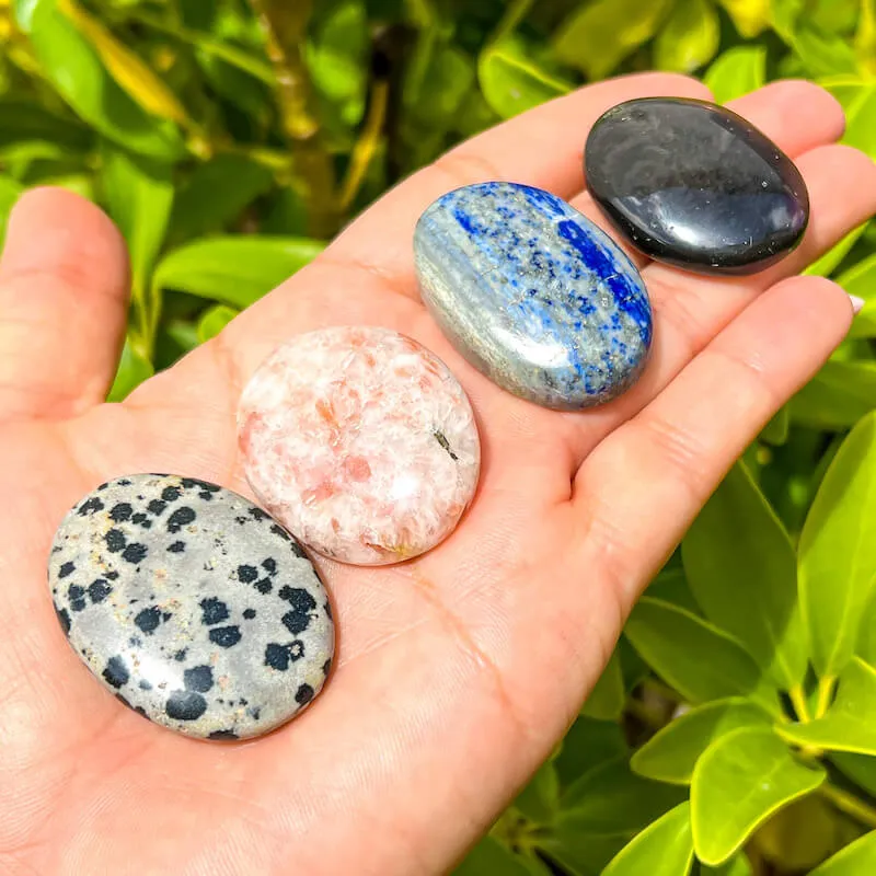 Natural Gemstone Palm Stone