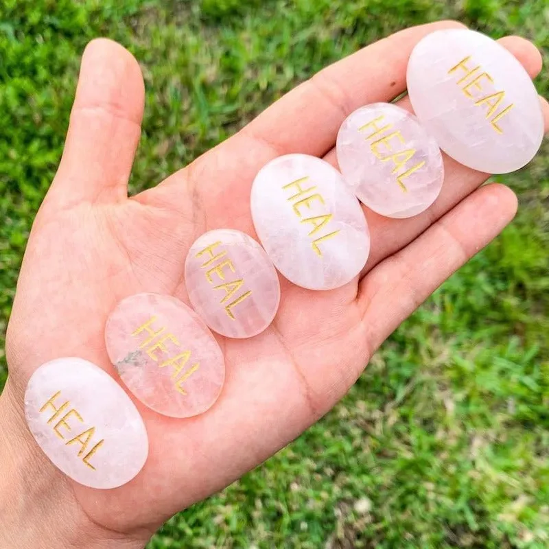 Natural Gemstone Palm Stone