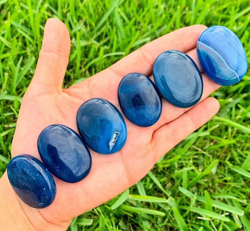 Natural Gemstone Palm Stone