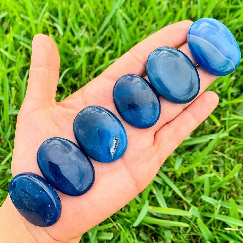 Natural Gemstone Palm Stone