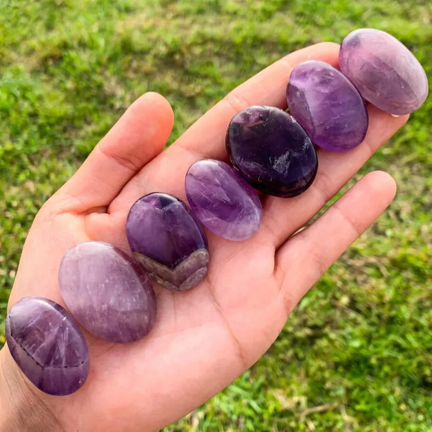 Natural Gemstone Palm Stone