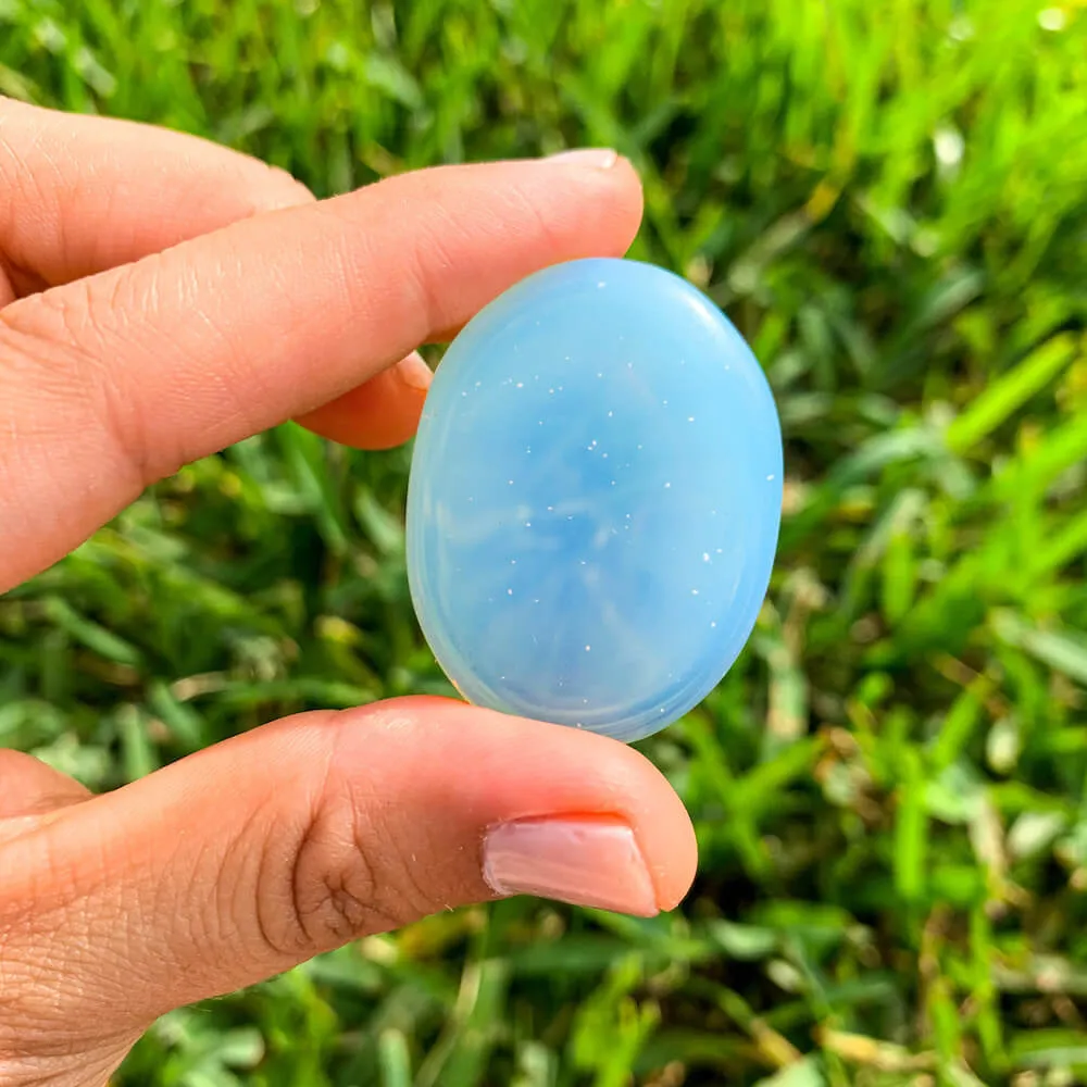 Natural Gemstone Palm Stone