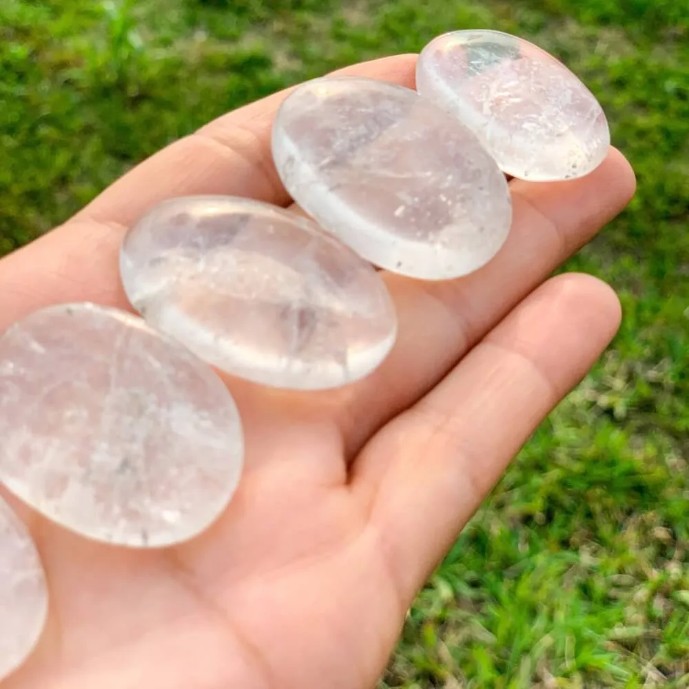 Natural Gemstone Palm Stone