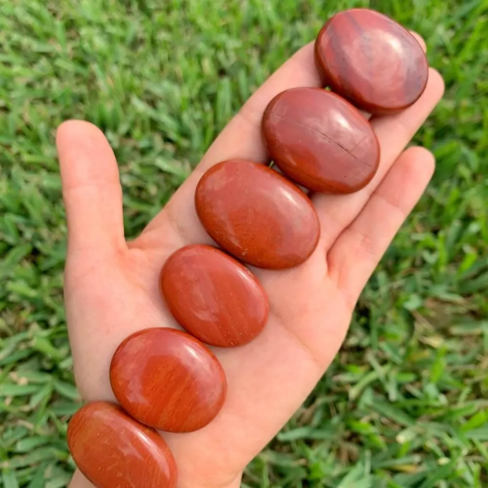 Natural Gemstone Palm Stone