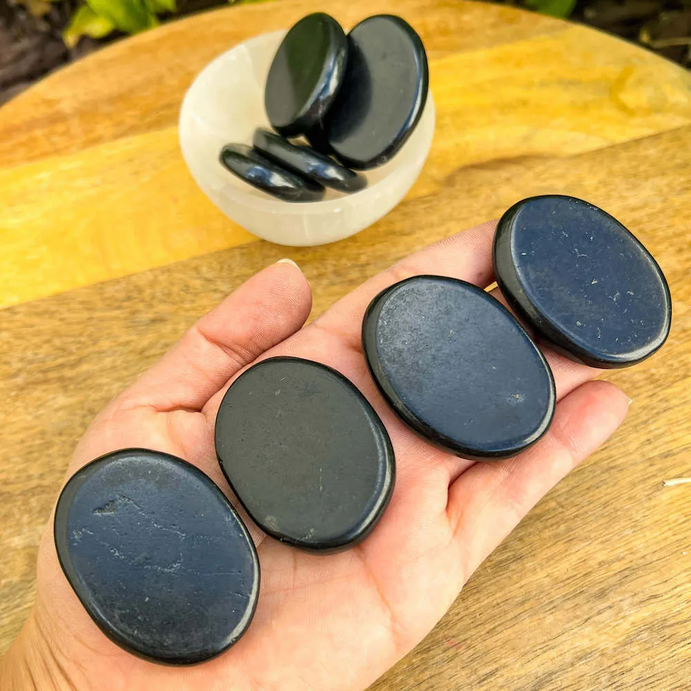 Natural Gemstone Palm Stone