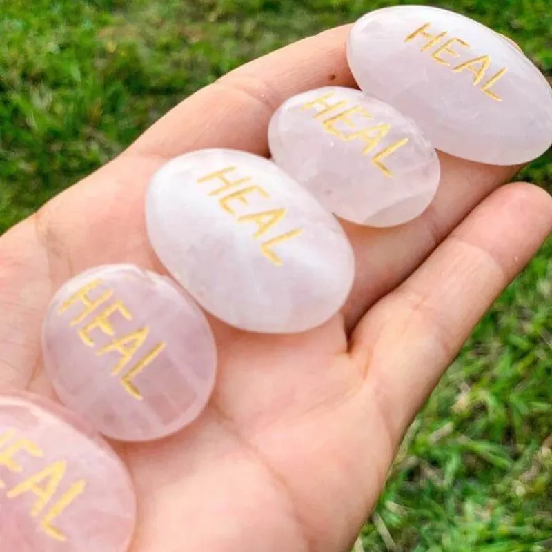 Natural Gemstone Palm Stone