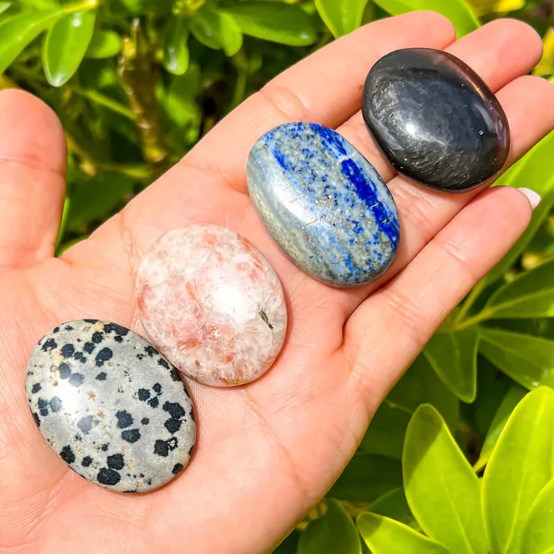 Natural Gemstone Palm Stone