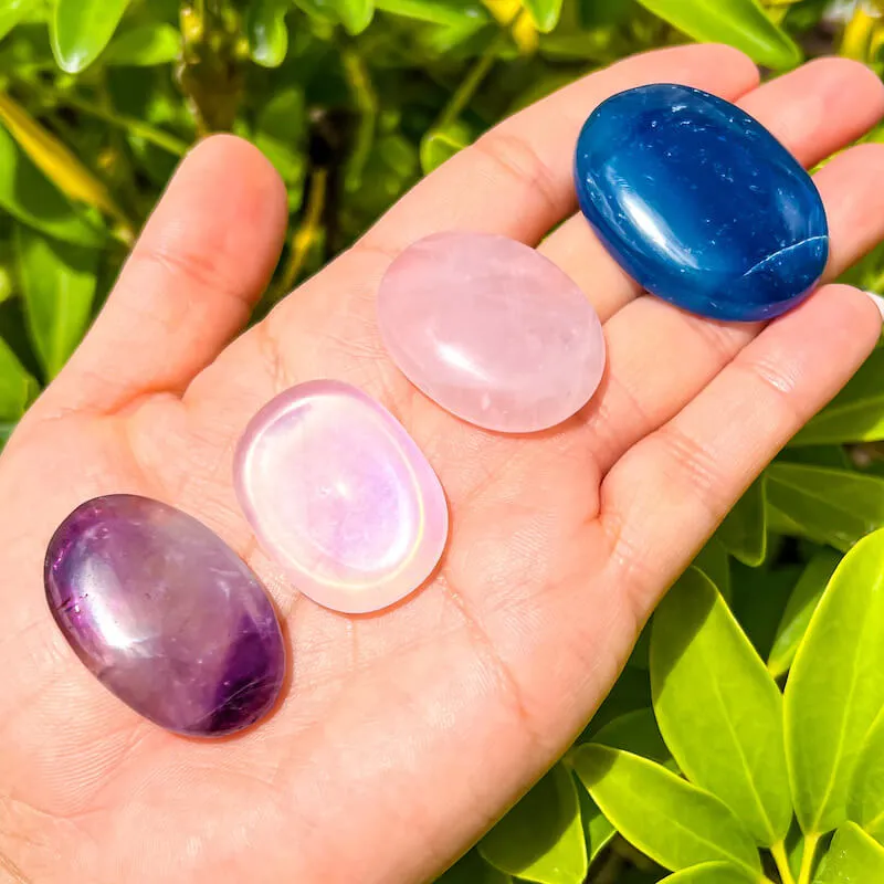 Natural Gemstone Palm Stone