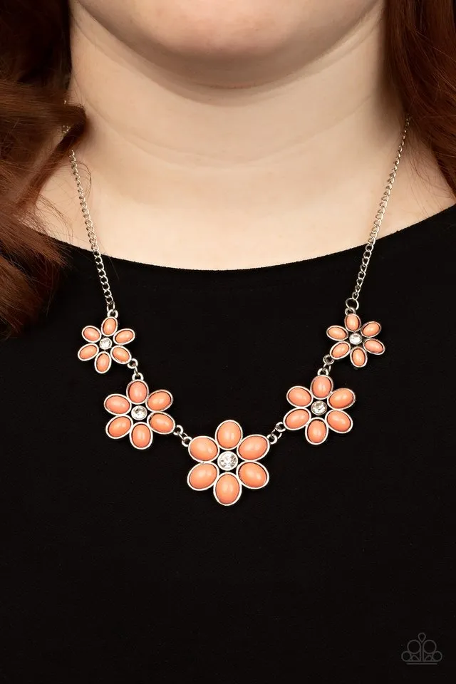 Paparazzi Necklace ~ Prairie Party - Orange