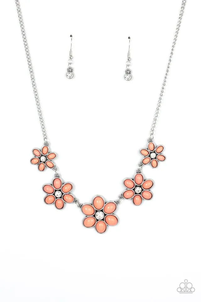 Paparazzi Necklace ~ Prairie Party - Orange