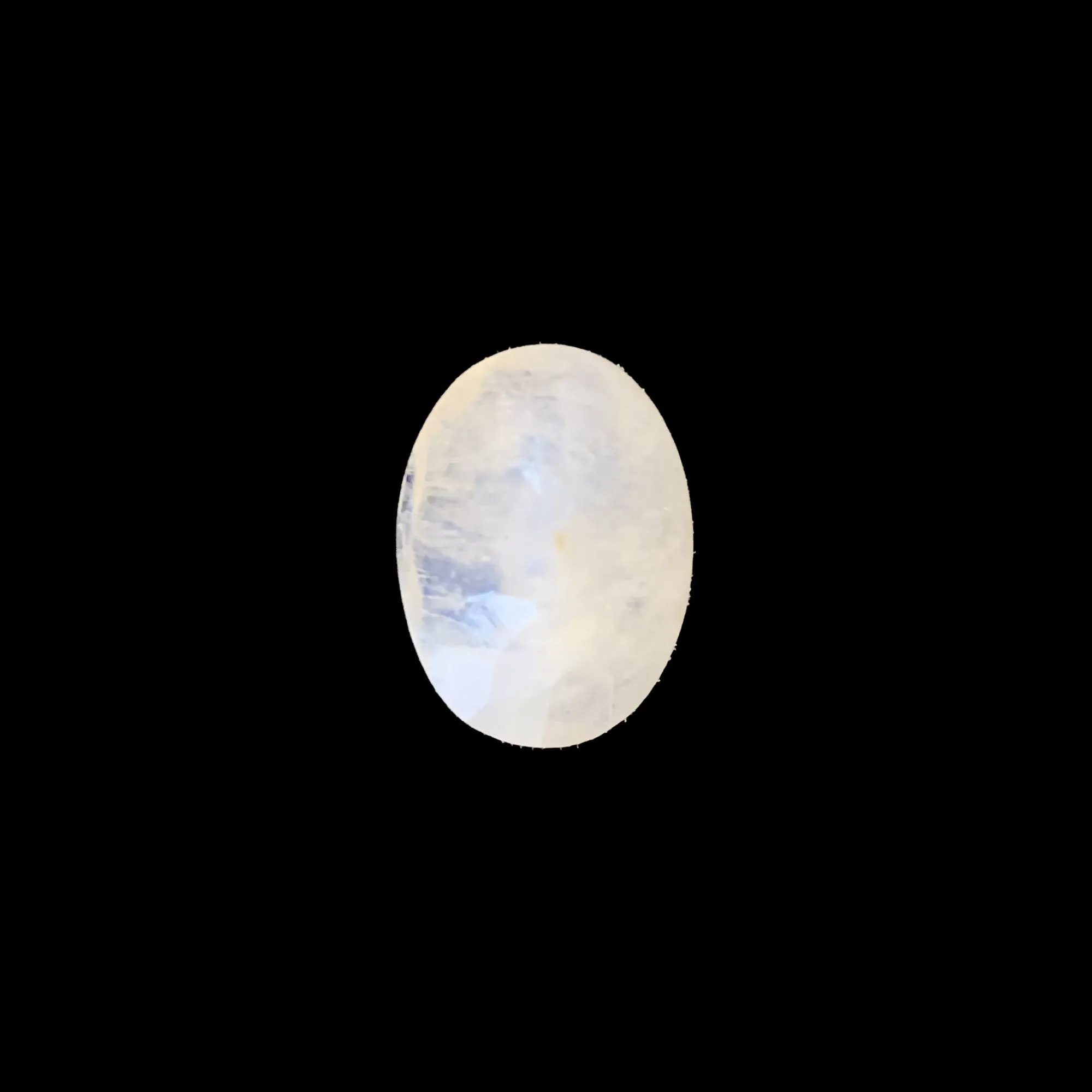 Rainbow Moonstone Gemstone Oval Cut
