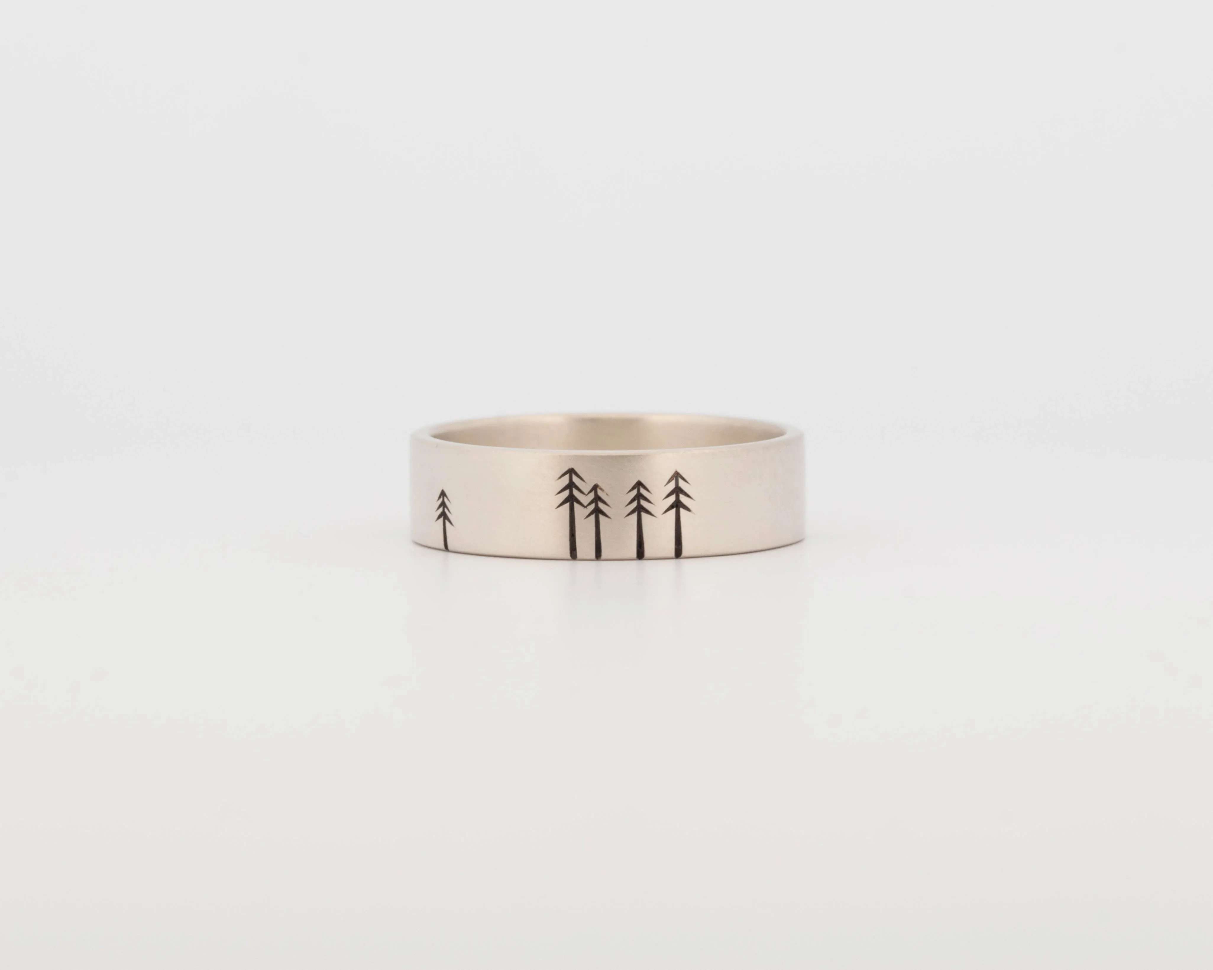 READY TO SHIP #151 Pine Forest Ring - Medium - Size 9