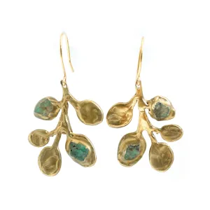 Seeded Eucalyptus Earrings