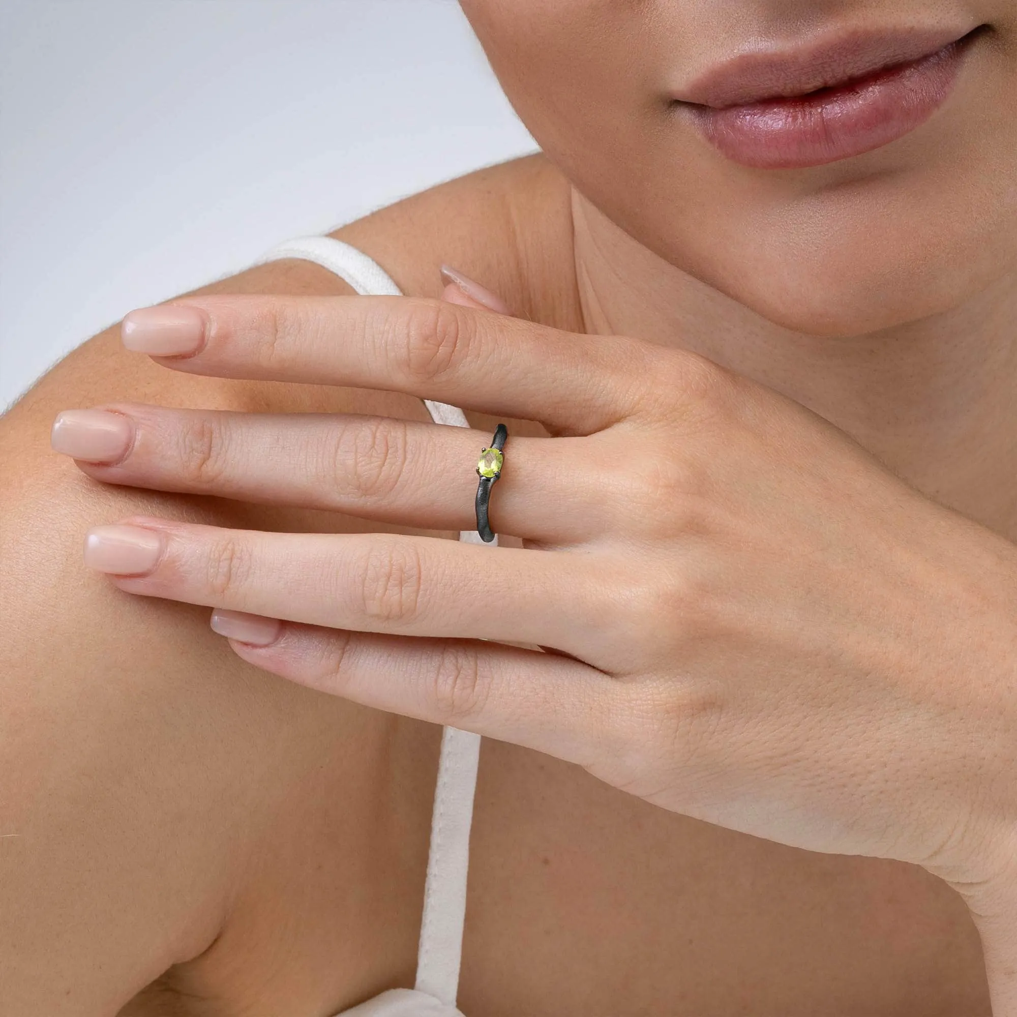 Shana Peridot Ring