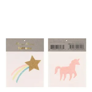 Star & Unicorn Small Tattoos