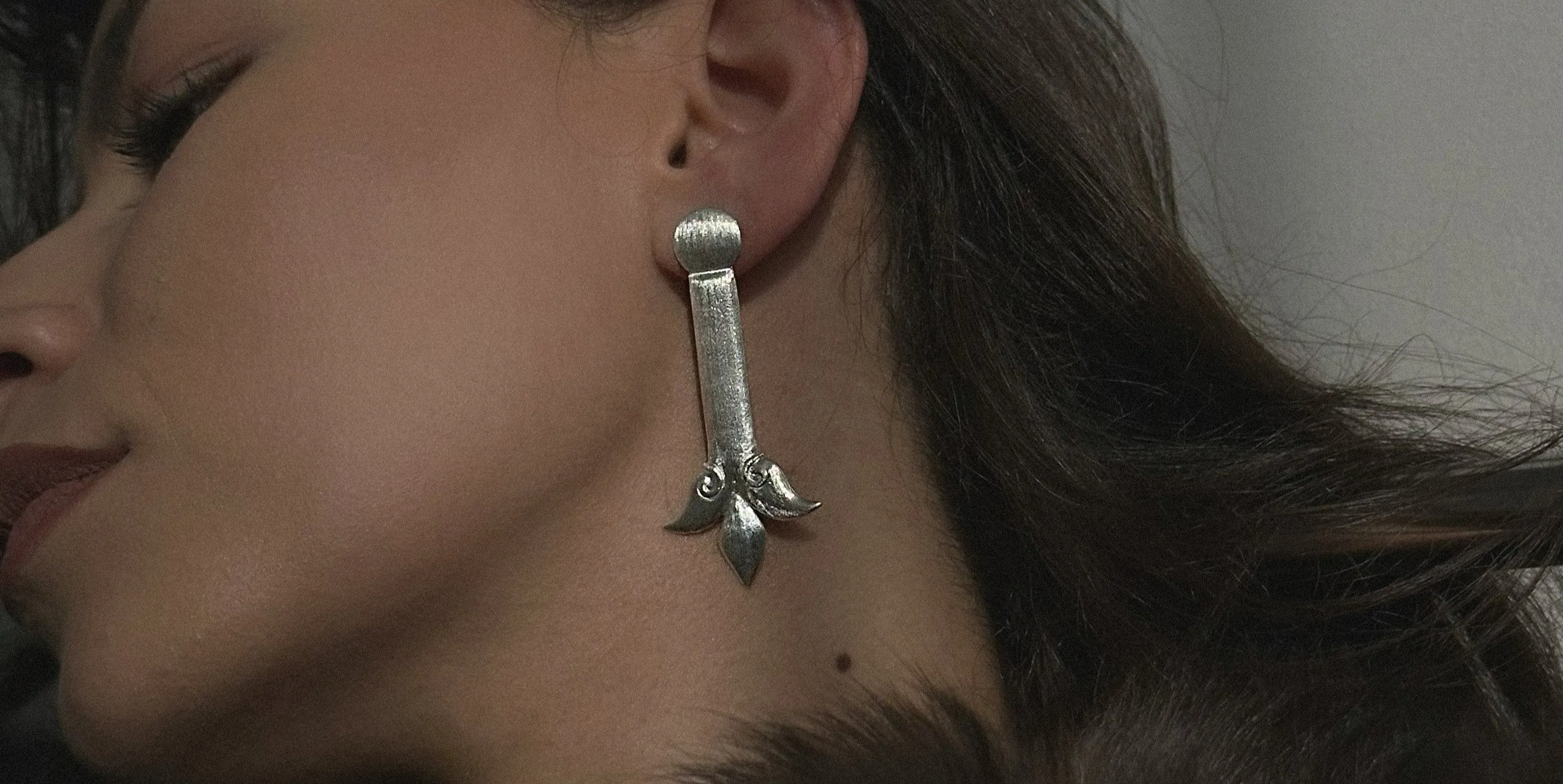 Sterling silver earrings "Aphrodite"