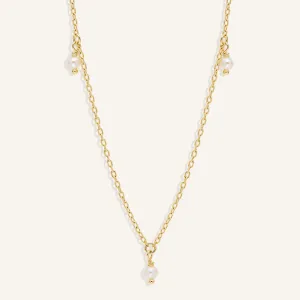 Tear Drop Pearl Choker