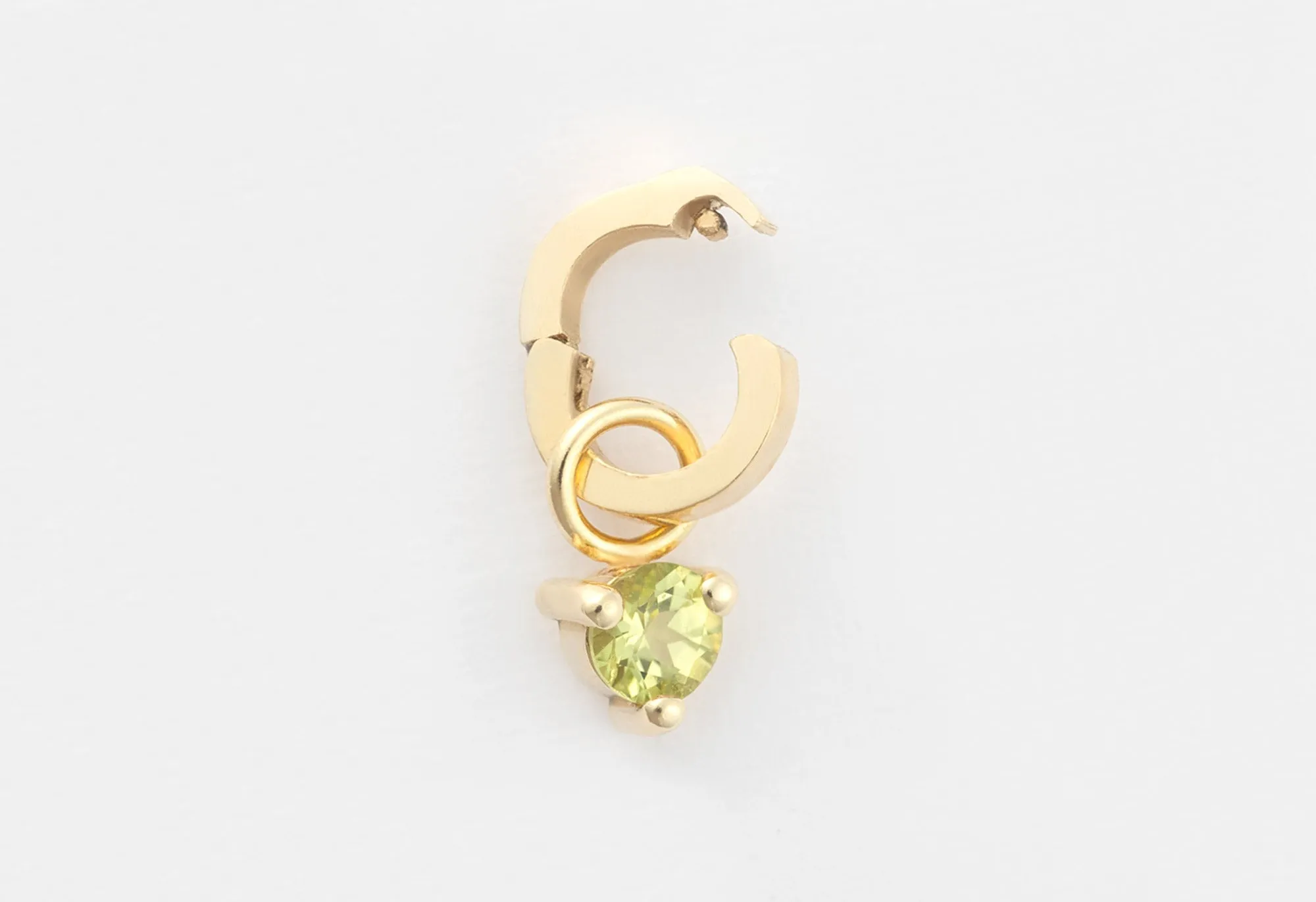 The Peridot Birthstone Charm