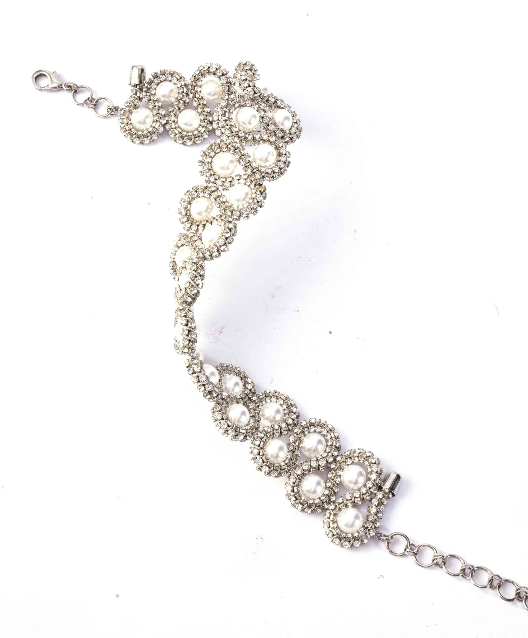 Tortile Pearl Woven Choker