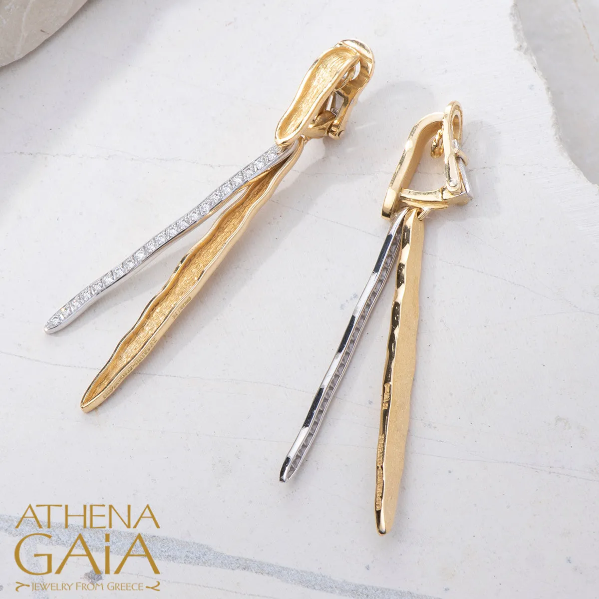 Veiled Earth Scripts "Stalactites" Earrings