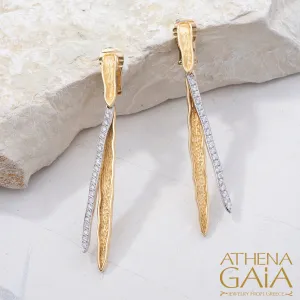 Veiled Earth Scripts "Stalactites" Earrings