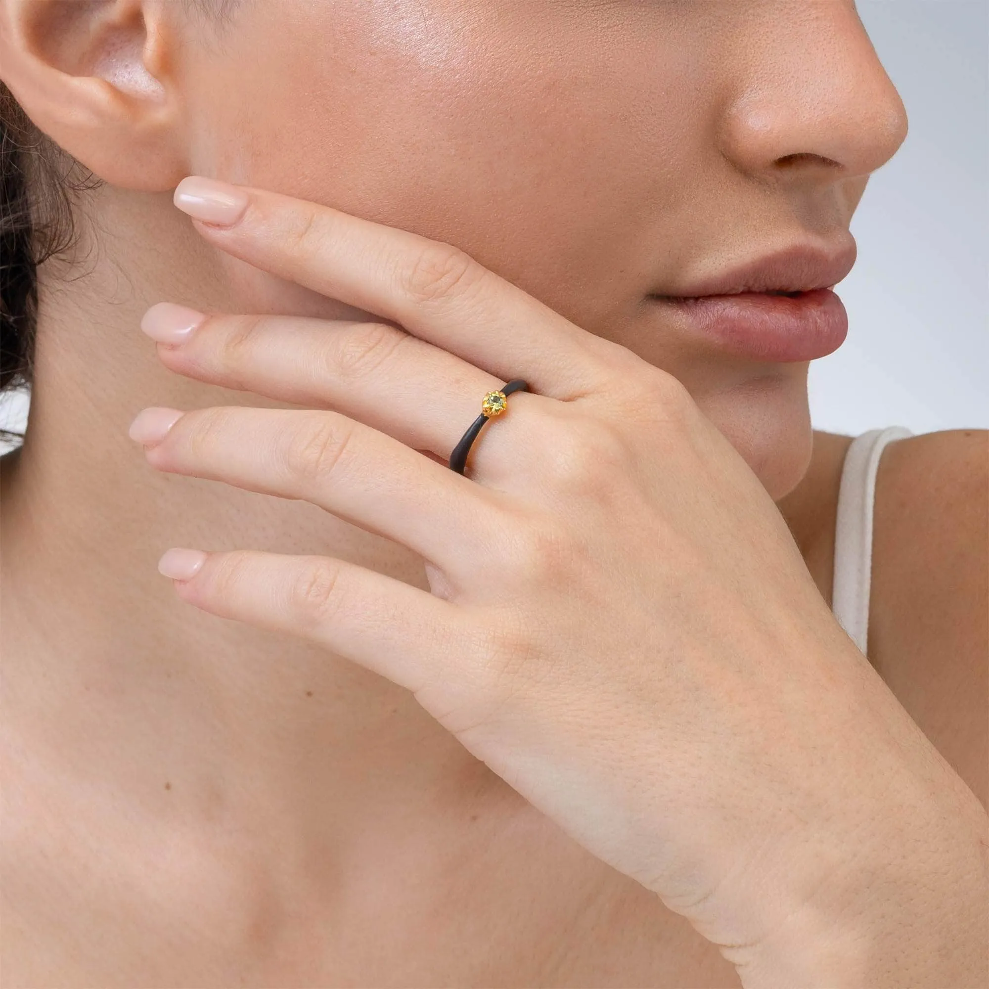Verna Peridot Ring